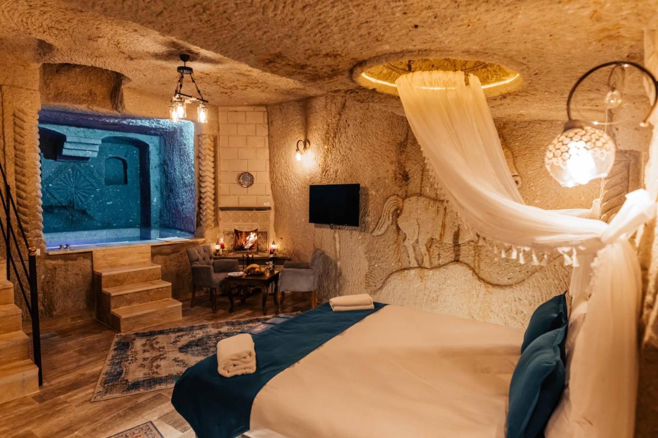 Bayar Cave Suites Ürgüp Bagian luar foto